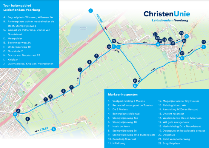 Fietsroute Buitengebied-Stompwijk
